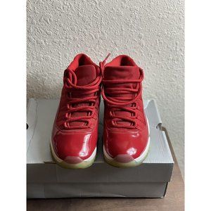 Nike Air Jordan‎ XI 11 Retro Win Like 96 Gym Red White Size 9 378037-623 No Box